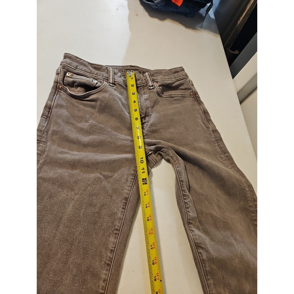 American Eagle Mens Jeans Brown 28x32 Easy Flex Stretch Denim Jean (A1255) - Picture 10 of 10